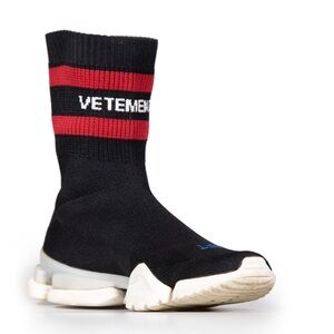 COPY - Vetements x Reebok Sock Pump Sneakers High Top Shoes Trainers Black Stre…
